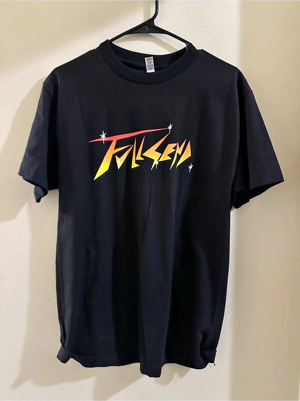 Full Send Graphic Tee Black & Yellow Large